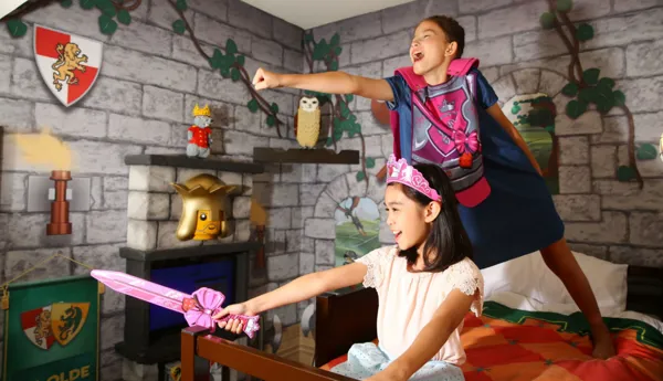 Kingdom Theme Kids Room at LEGOLAND Hotel