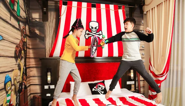 Pirate Premium Theme Room at LEGOLAND Hotel
