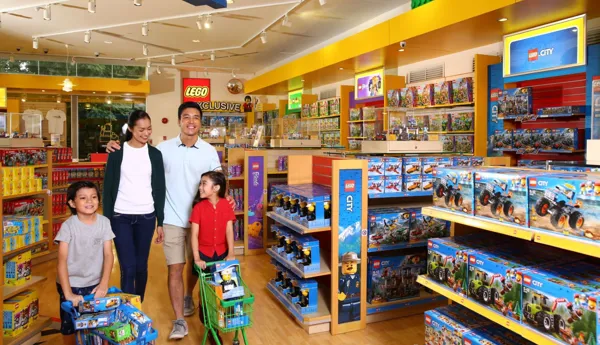 Shopping at the Theme Park
